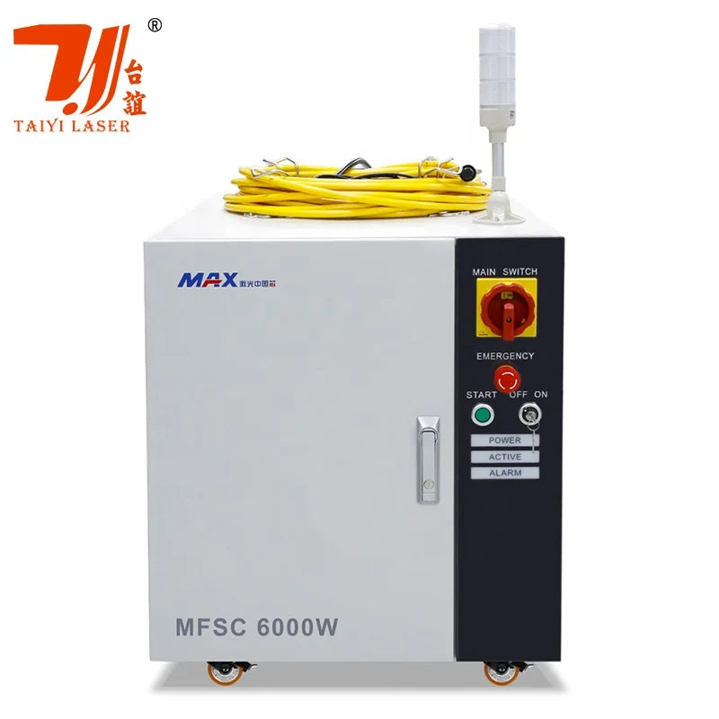 New 2026 MAX MFSC-6000 6000W 6KW Power Fiber Laser Source with Long Service Life and 3-Year Warranty for Laser Cutting Machine