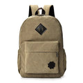 Retro Trend Canvas Bag College Style Backpack Middle School Students Schoolbag Travel Backpack Unisex