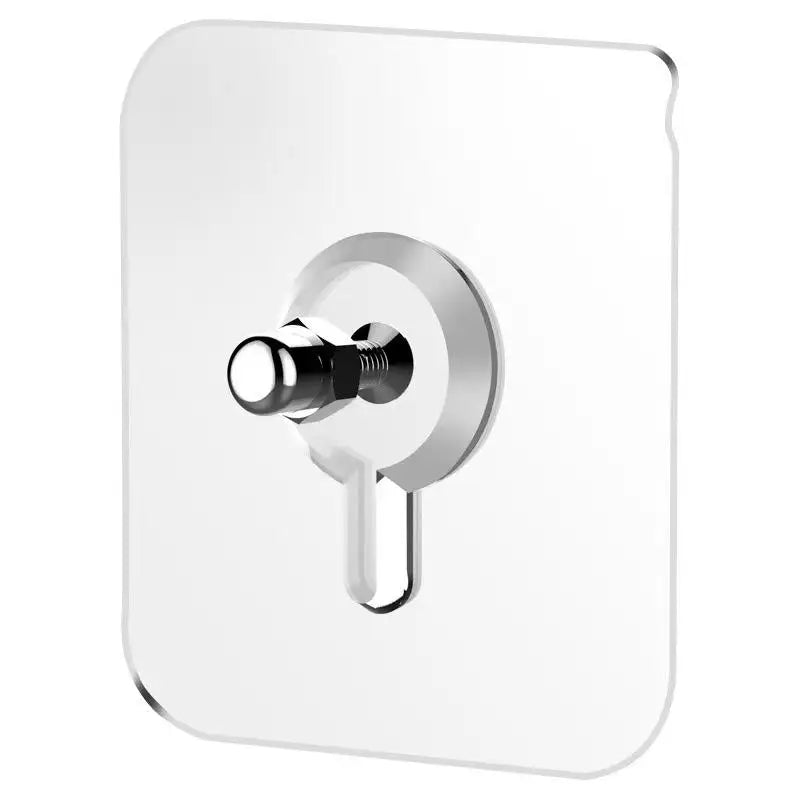 PVC Strong Adhesive Seamless Sticky Wall Hook Nail Mounting Rack Screw Rod Non Marking Screw Stickers Wall Picture Hook