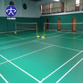 Modern Anti-Slip Adhesive PVC Vinyl Flooring Textured Surface 3.5-10mm Thickness 10+ Year Service Life for Indoor Badminton MegaBDM