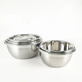 Wholesale Cheap Kitchen Utensil Various Sizes Stainless Steel Wash Basin Metal Soup Deep Basin Big Rice Bowl