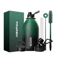 Insulated Sport Thermos Bottle Large-capacity Stainless Steel Water Bottle Travel Cup Double Wall Vacuum Flask Thermal Mug