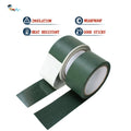 2- Green Color 18650 21700 32650 Lithium Battery Insulation Electrical Highland Barley Paper Fish Paper Self Adhesive Tape