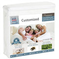Hypoallergenic Bed Cover Terry Cotton Bamboo Waterproof Mattress Protector Cover