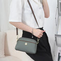 Women Small Satchel Shoulder Bag Genuine Cow Leather Crossbody Bags Sling Phone Pocket Purse Ladies