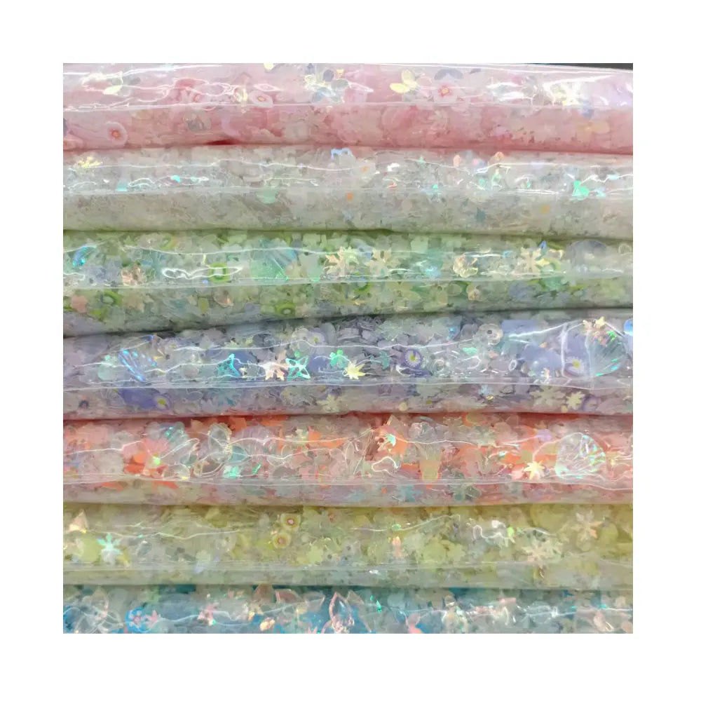 New Arrival Luminous Mixed Sequins Nail Art Decor Accessories Glow in Dark Stickers for DIY Craft