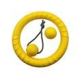 Wholesale Solid Elastic Eva Pet Training Ball with Rope Eco-Friendly Dog Toy