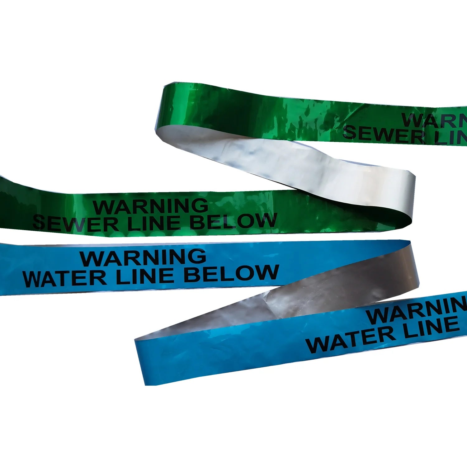 Underground Detectable Optical Fiber Cable Barrier Tape Aluminium Foil Type Warning Tape Marking