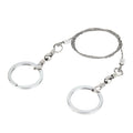 Camping Hiking Survival Wire Saw 4 Steel Wire Saw Survival Cable Chain Sawing Line