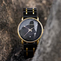 quickshipment Wholesale Customized Minimalist Wood Watch Personalized Trendy Holiday Festival Gift Stainless Steel Private Label Fashion Watch