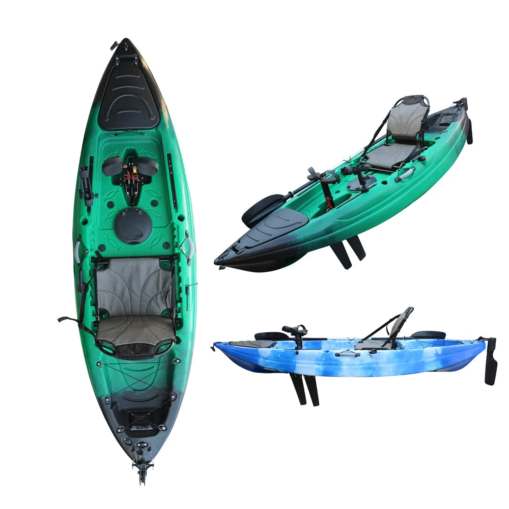 Vicking 2022 New Design Flap Pedal Driver Angel Kayak/canoe for Sale Peddle Drive Sea Kayak Sit in