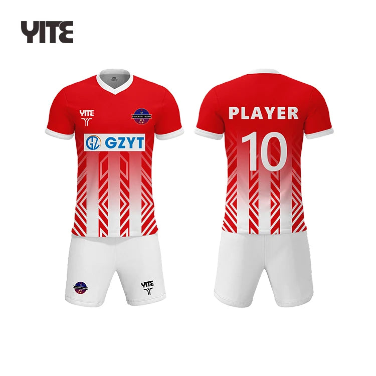 Custom Soccer Wear for Men Wholesale Sport Wear Sublimation Soccer Jersey for Team