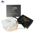 Custom Logo Luxury Gift Packaging Magnetic Folding Paper Box With Ribbon Handle