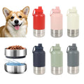 Portable Handle Eco-Friendly Solid 32oz 304 Stainless Steel Insulated Cup Large Capacity Water Cup for Humans Pets