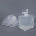 Food Grade 2L Water Container With Faucet Lid Soft Collapsible Plastic Jerry Can