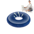 Non-Slip Orthopedic Memory Foam Donut Seat Cushion Round Anti-Decubitus Coccyx Hemorrhoid Pain Relief