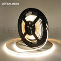 LEDBuilders Led Cob Strip Waterproof IP20 Cuttable 12V/24V CRI 90 Seamless 480 Leds Led Strip Light for Decorative Indoor
