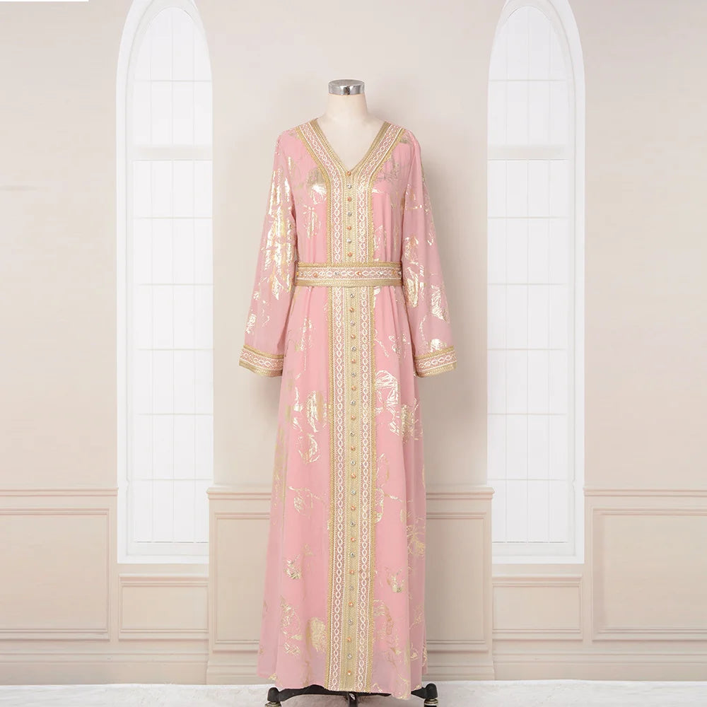 Best Selling Long Skirts for Women Muslim Luxury Islamic Prayer Abaya Modane Nida Elastic Pleated Spandex Sizes S-XXL