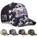 European American Trend Fishing Summer Camo Baseball Caps Men Women Mesh Sports Custom Baseball Hats