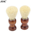 Best Professional Brown Wood Handle Shave Brush Real Boar Bristle Shaving Brush for Men's Grooming