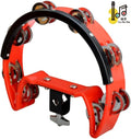 Mountable  Plastic Hi Hat Tambourines for Drumming Hihat Tambourine for Adults