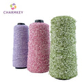 Nylon Polyester Half Velvet Cone Yarn 30% Nylon 70% Polyester Blended Feather Yarn for Socks