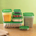 17pcs/set Kitchen Organizer Grains Beans Storage Jar Keep Fresh Food Storage Box Refrigerator Food Sealed Crisper Container