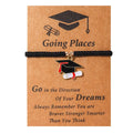 2025 Graduation Gifts Graduation Cap Magic Robe Card Braided Bracelet Bachelor Hat Bracelet for College High School