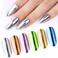 12 Color Chrome Mirror & Glitter Chameleon Pigment Nail Art Decoration Powder CE/MSDS Certified 30g China