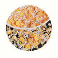 500g Orange Melon Polymer Clay Fruit Slices Hot Clay Sprinkles Round Pearls Nail Art Decor DIY Crystal Mud Slime Filling