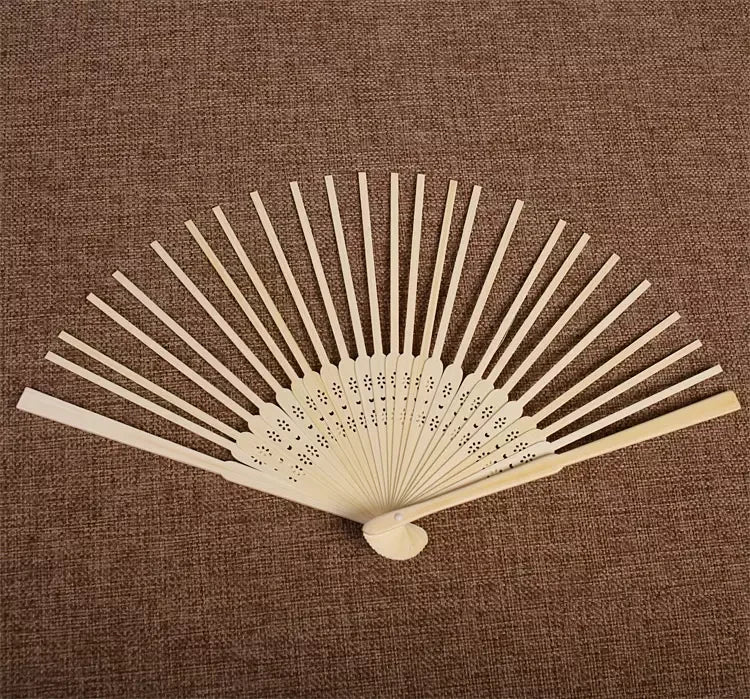 High Quantity DIY Gift Material Student Adult Practice Tool Hand Fan Bamboo Sticks for Hand Fans