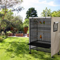 Waterproof Windproof Metal Birdcage Dog Cage Crate Cover Durable Polyester Pet Kennel Cover Universal Fit for Wire Dog Crate