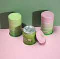 Custom Printing Food Grade sealed Airtight Pull Tab Mushroom Powder Tin Packaging Empty Round Metal Matcha Tin Box
