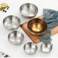 304 Stainless Steel Mini Condiment Dipping Bowl Polished Individual Sauce Bowl Eco-Friendly and Sustainable for Parties