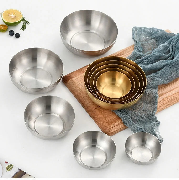 304 Stainless Steel Mini Condiment Dipping Bowl Polished Individual Sauce Bowl Eco-Friendly and Sustainable for Parties