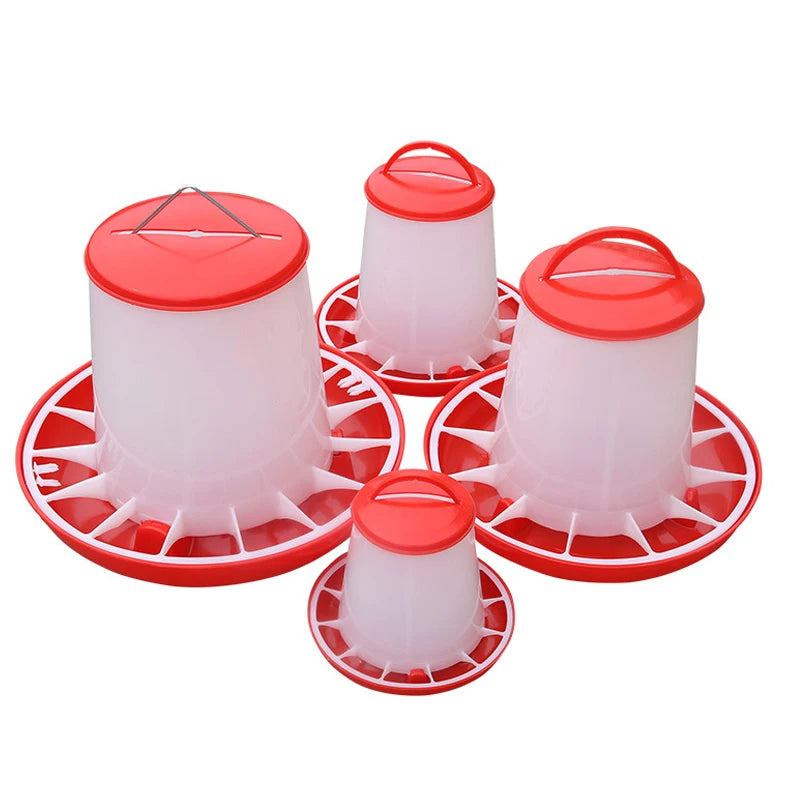 Hot Selling Environmental Solid and Non-poison Feeding Bucket Feed Trough for Chicken Rooster Chick Goose Farm Poultry