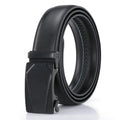 LQbelt Men's Automatic Buckle Belts Ratchet Belt for Men Genuine Leather Belt Waistband OEM Factory Custom LOGO