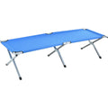 Classic Aluminum Camping Cot Easy Folding Basic Reclining Folding Single Sofa Bed Camping Bed Cots Camp Tent Bunk Cot