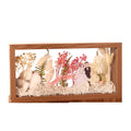 MDF Storage Box Shadow Box DIY Display Diy Frame Gifts Coins Collections Sublimation Clock Troqueles De Corte Para Scrapbooking