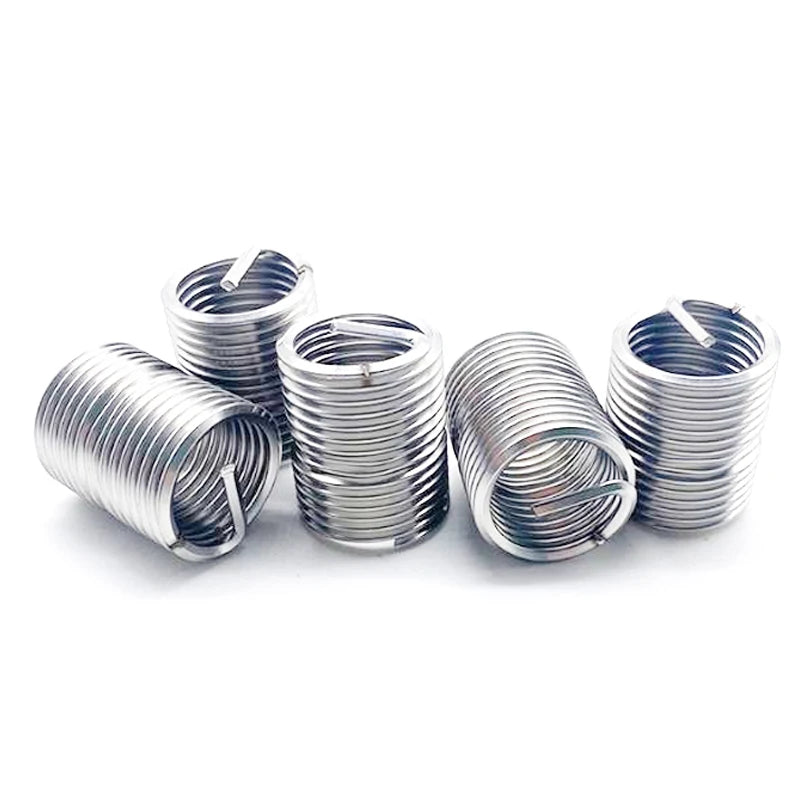 304H Stainless Steel M2-M12 Screw-Locking Helical Inserts