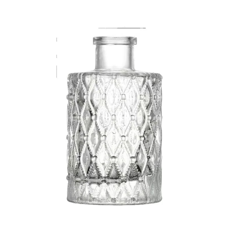 Wholesale Luxury Clear Glass Aromatherapy Diffuser Bottles 50/100ml Empty Refill Bouteille/Jar/Difusor Aroma Diffuser Bottles