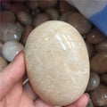 Wholesale Natural Polished Red Moonstone Crystal Palm Stone Healing Gemstone for Gift
