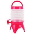 IRONDONKEY 5.5L Outdoor Telescopic Folding Water Bucket Barbecue Beer Bucket Camping & Hiking Accessories