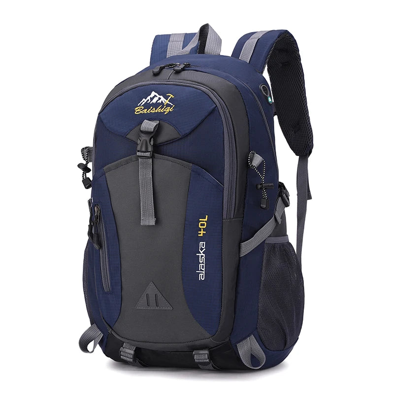 2024 New Arrival Custom logo Backpack Outdoor Travel 40l Hiking School Bag for Men