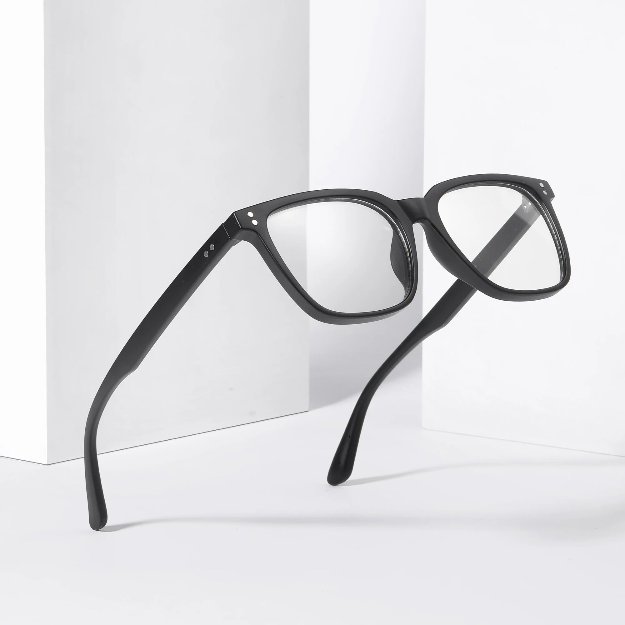 2024 New Arrival PC Glasses Women Eye Glasses Anti Blue Light Eyeglasses Fashion square Frame Eyewear Men