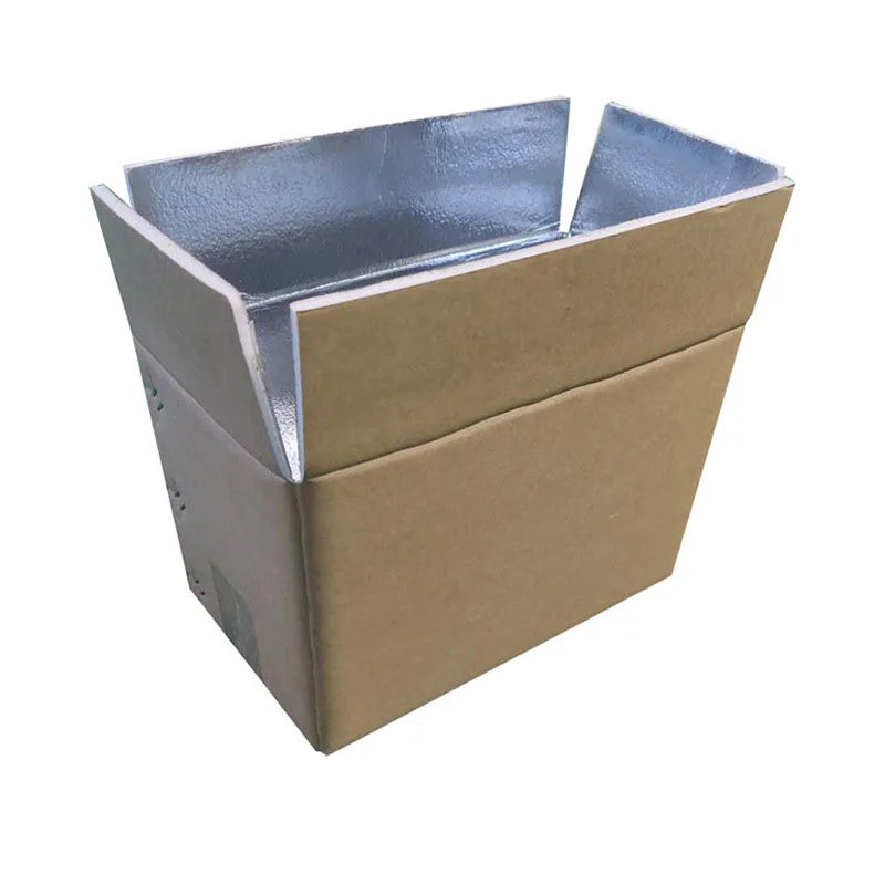 Customizable Aluminum Foil Insulated Shipping Boxes for Cold Chain Food Delivery