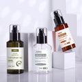 In Stock Empty Pet Plastic Spray Bottle Amber Small Cosmetic Containers 50 ml - 300 ml Travel Mist Spray Bottle MegaBDM