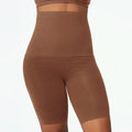 Custom Logo High Women's Body Shaper Tummy Control Waist Trainer Butt Lifter Breathable Smooth Thigh Slimmer Boyshorts