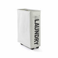 Hot Sales Rolling Slim Laundry Basket with Stand Folded Waterproof Sorter and Organizer with Wheels Dirty Laundry Hamper Basket