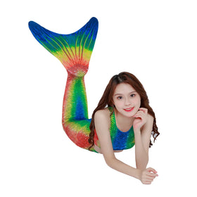Top Seller Glitter Mermaid Tail One-Piece Swimwear Kids Waterproof Maternity Plus Size Quick Dry Breathable Swimming Costumes